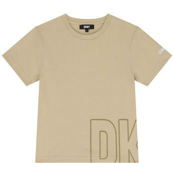 Beige Logo T-Shirt