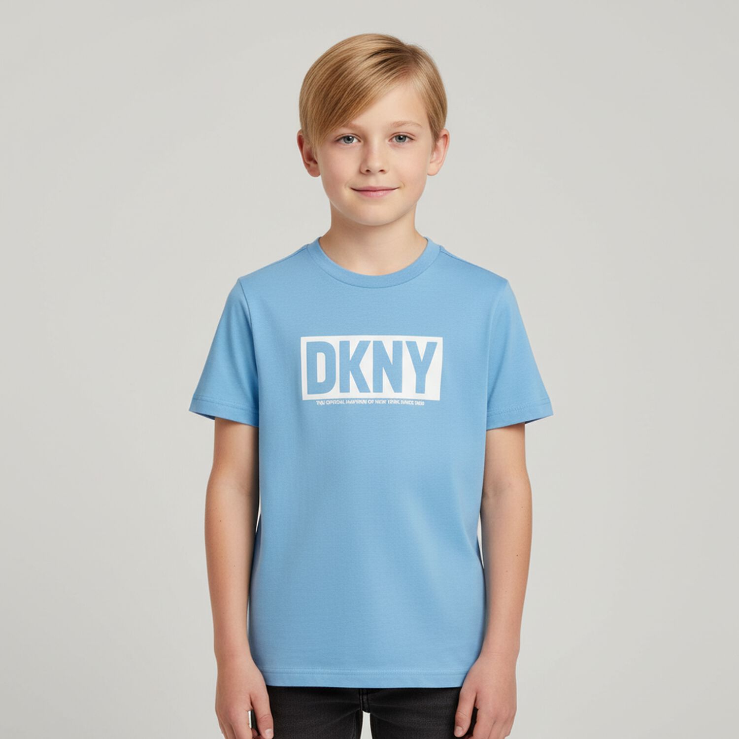 Boys Blue Logo T-Shirt, 2, hi-res