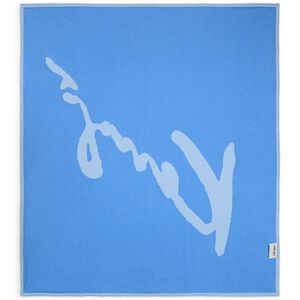 Baby Boys Blue Logo Blanket