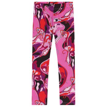 Girls Multi-Coloured Orchidee Leggings