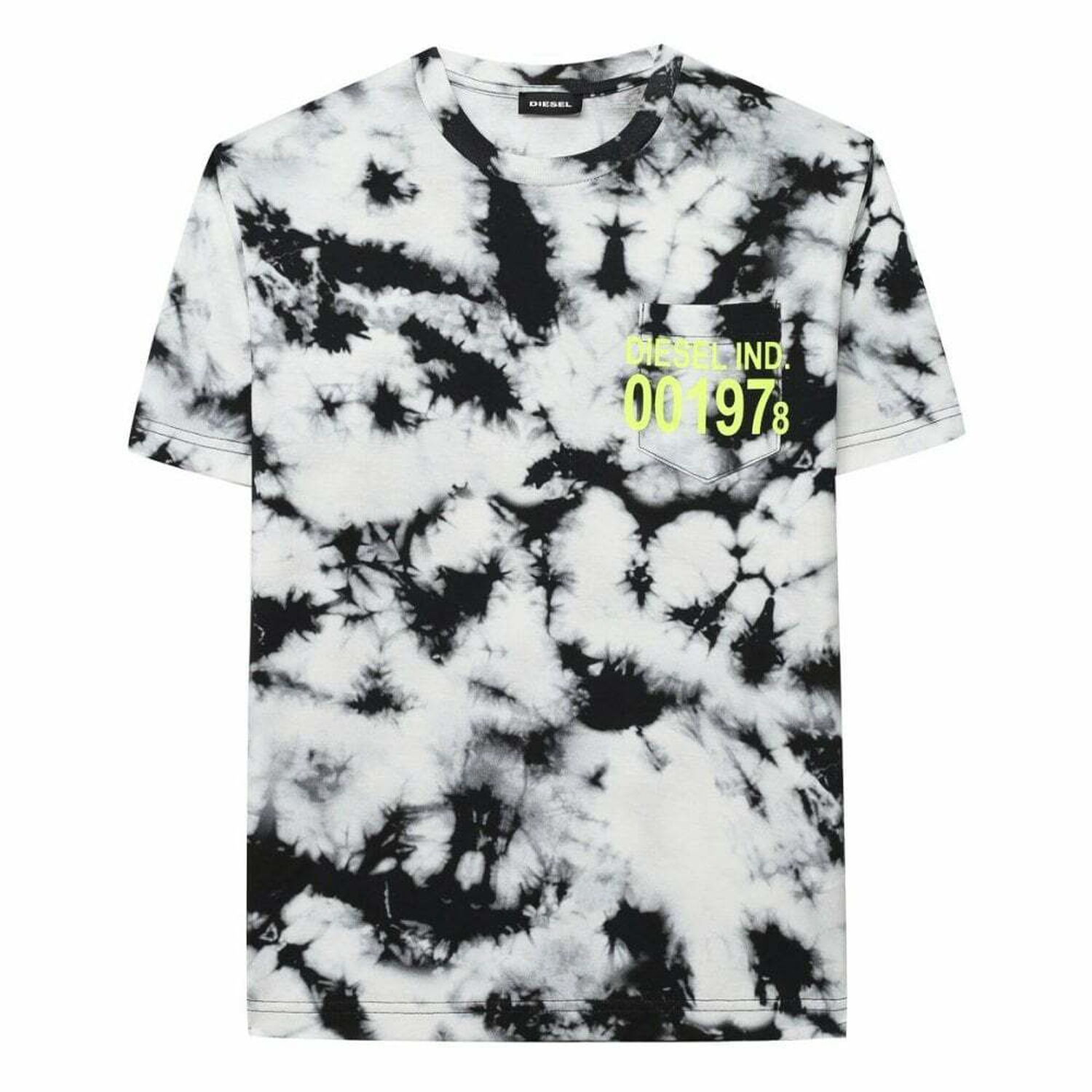 Boys White & Black Logo T-Shirt, 1, hi-res image number null
