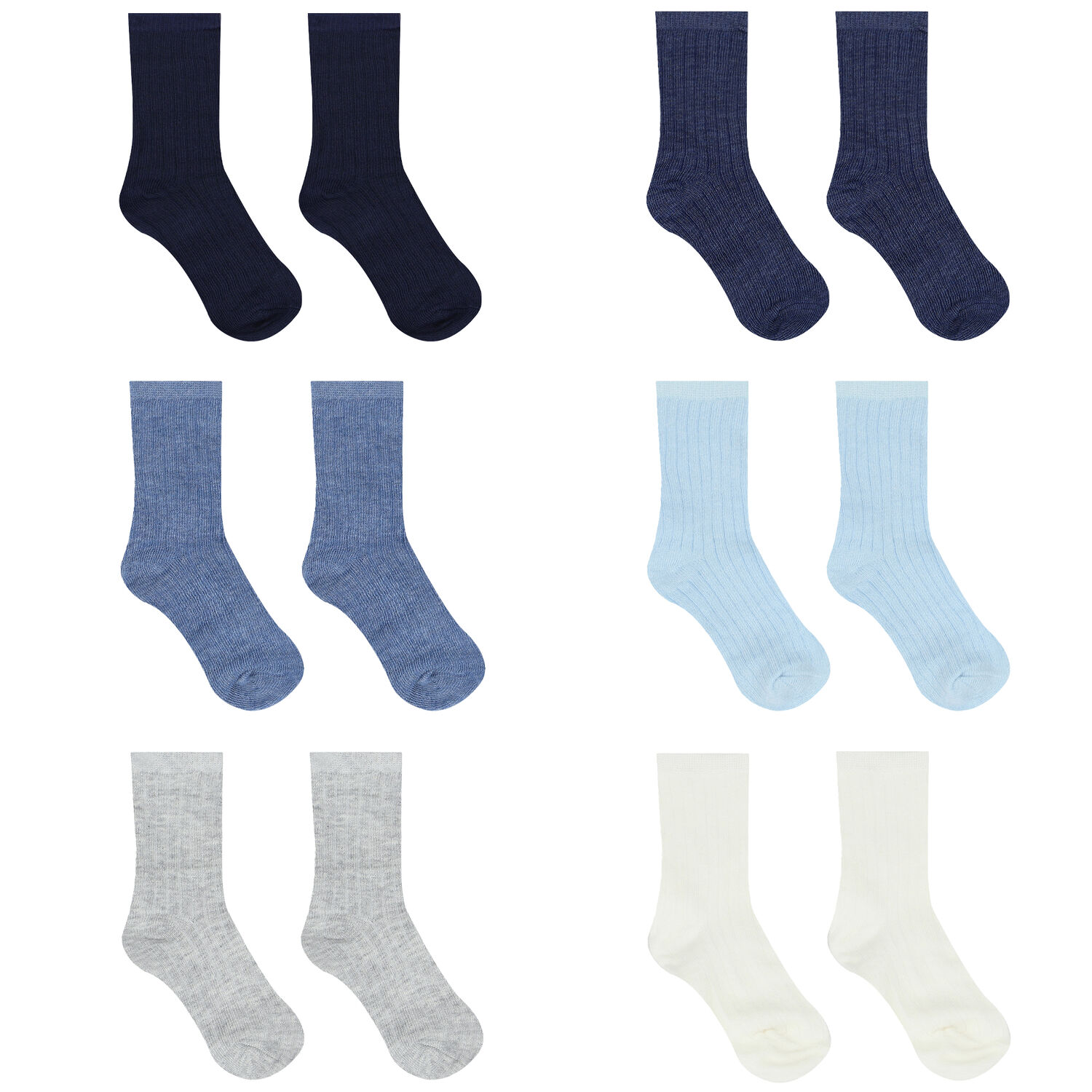 Mayoral Socks 6 pack - Blue