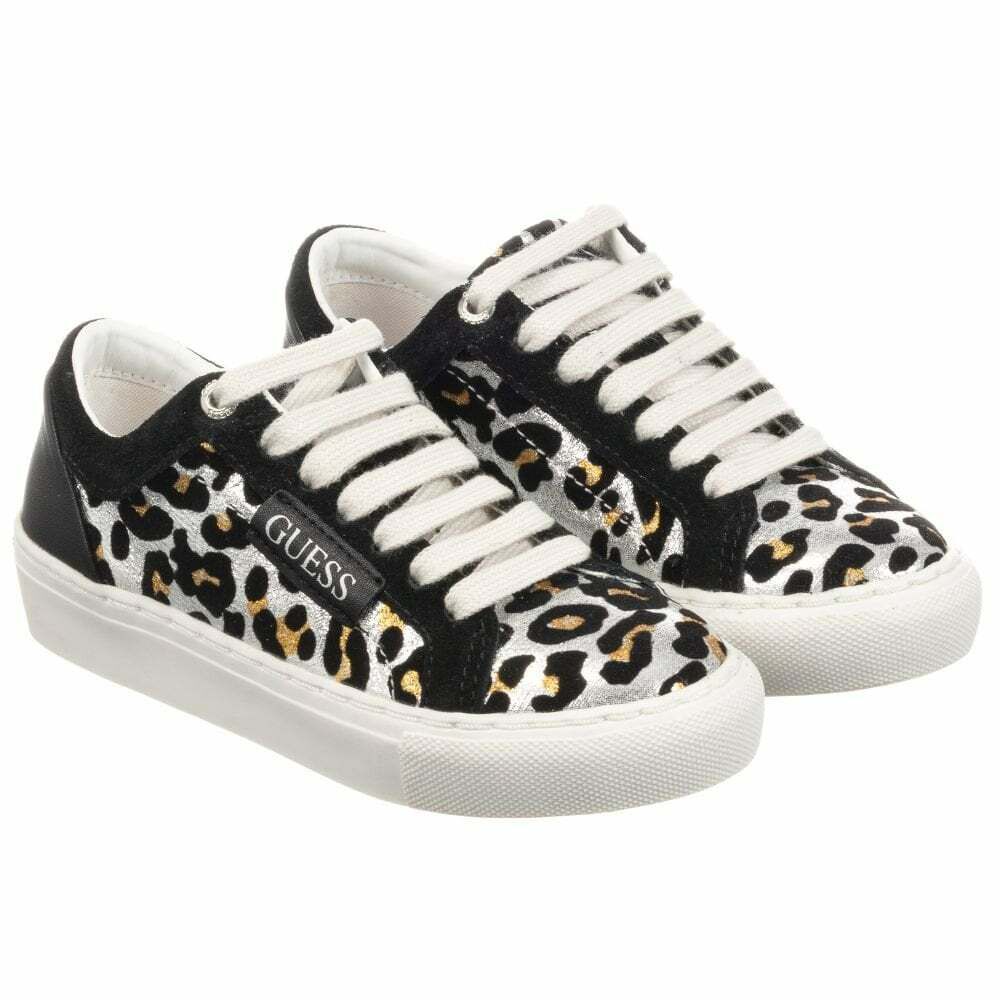 Guess leopard print shoes Clearance