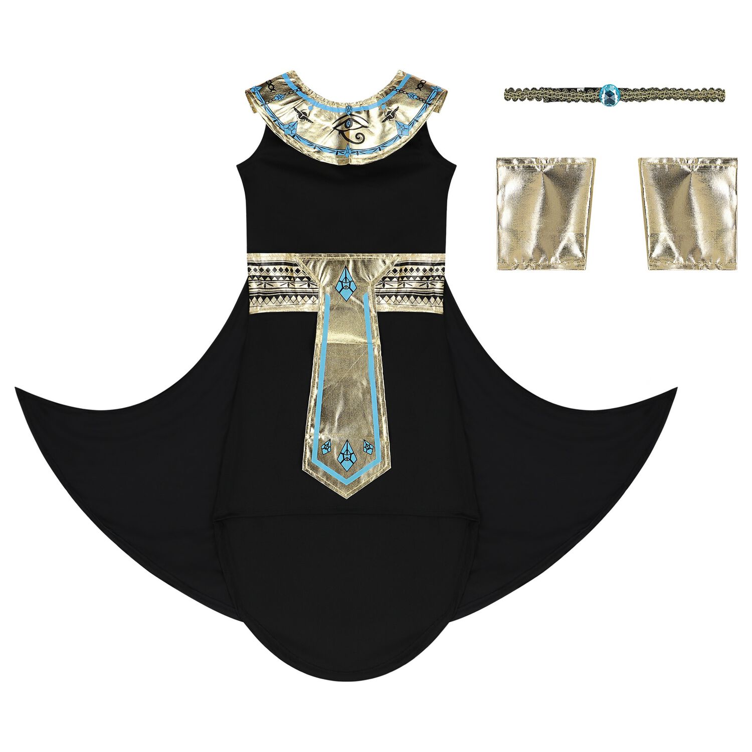 Pharoah Dress in Black