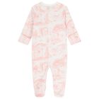 Baby Girls Ivory & Pink Babygrow Gift Set, 1, hi-res