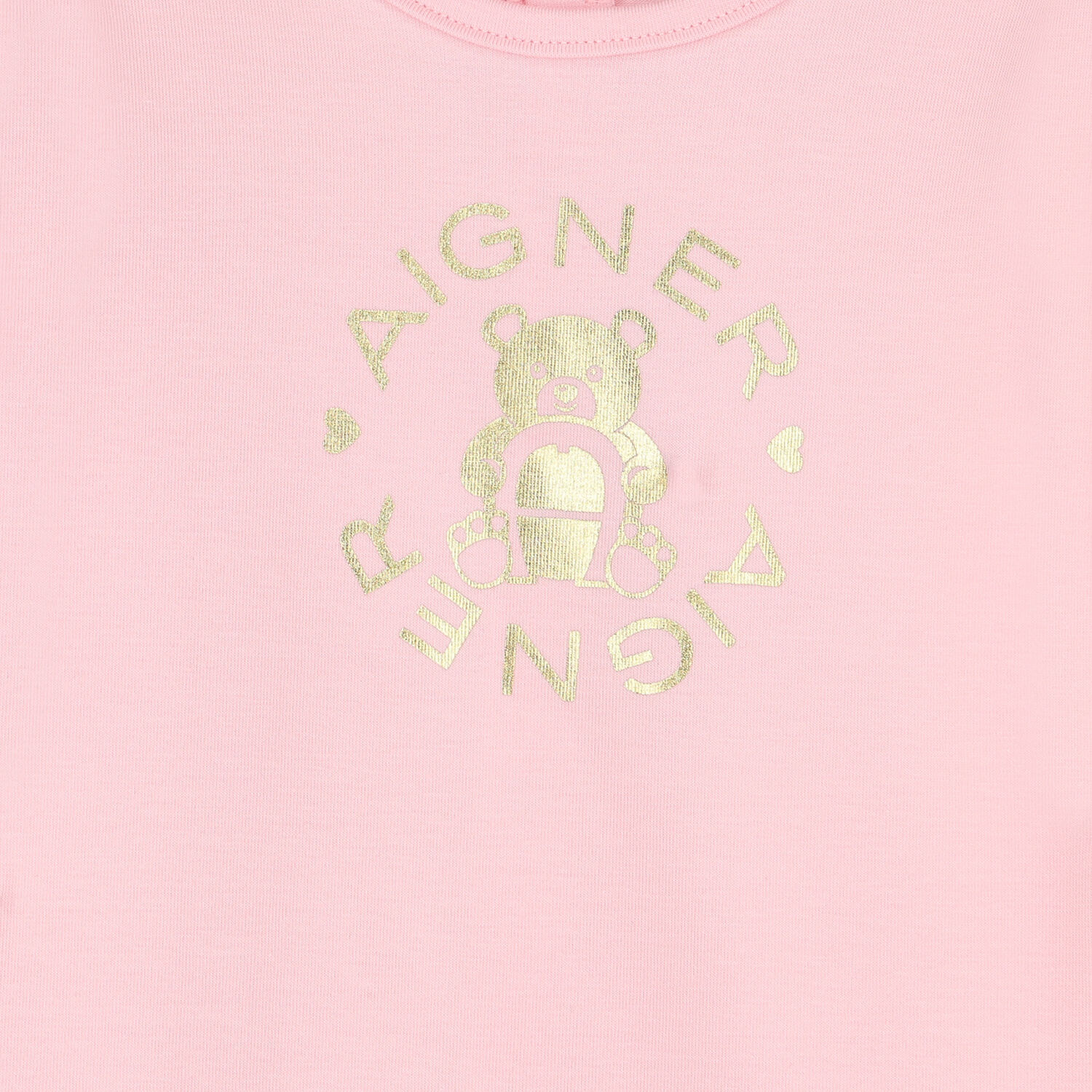 Pink & Gold Teddy Babygrow, 4, hi-res image number null