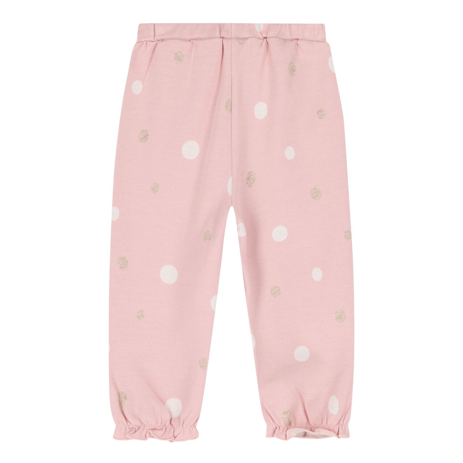 Baby Girls Pink & Ivory Bunny Tracksuit ( 3 Piece ), 1, hi-res