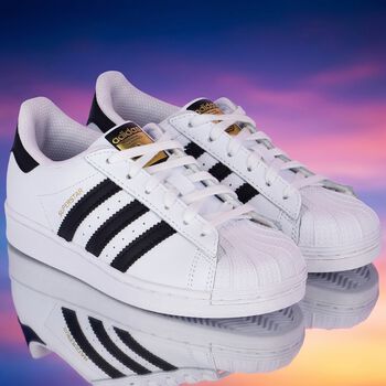 White Superstar Trainers