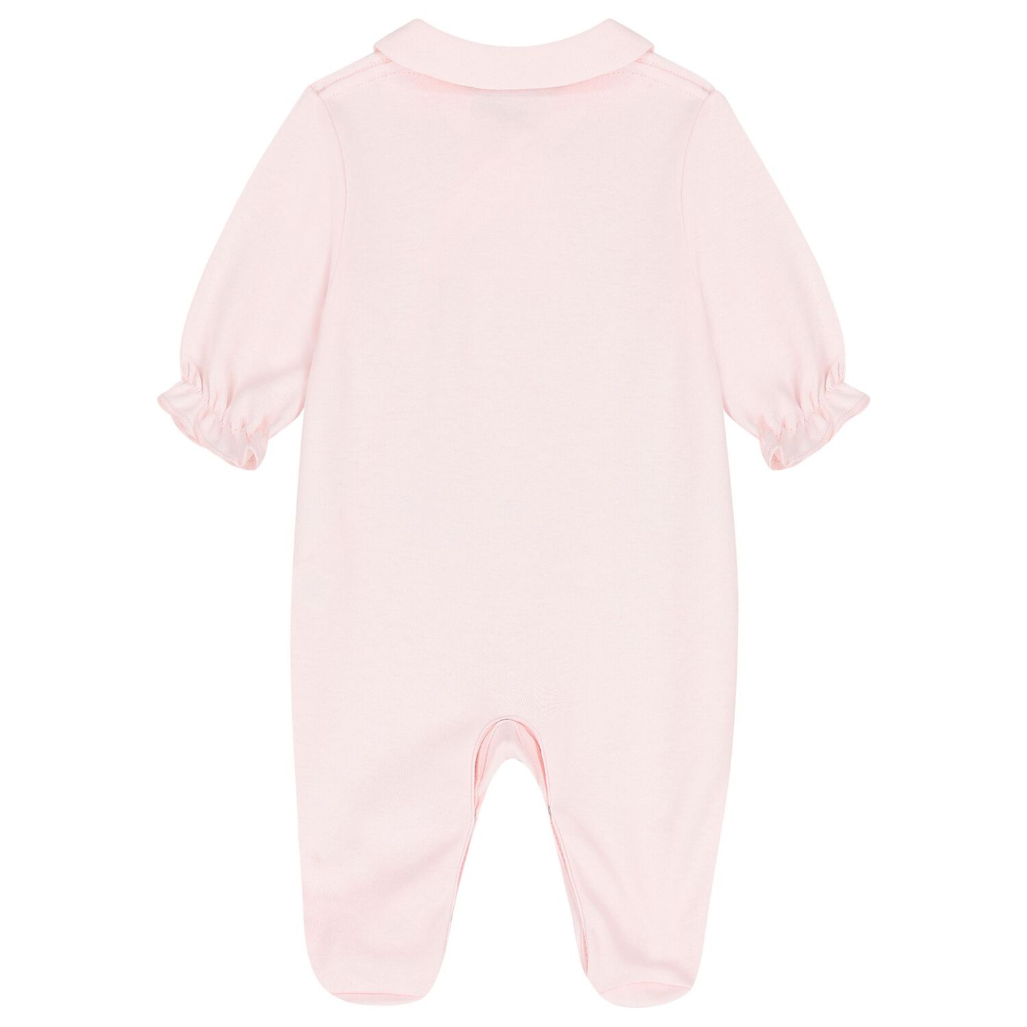 Baby Girls Pink Swan Babygrow, 1, hi-res image number null