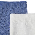Baby Boys White & Blue Socks ( 2-Pack ), 1, hi-res