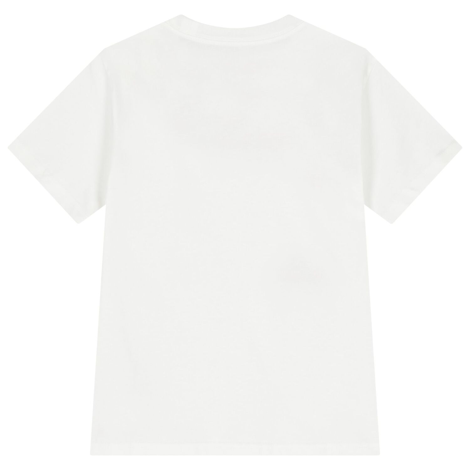 Boys White Logo T-Shirt, 2, hi-res