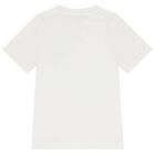 Boys Ivory Logo T-Shirt, 2, hi-res