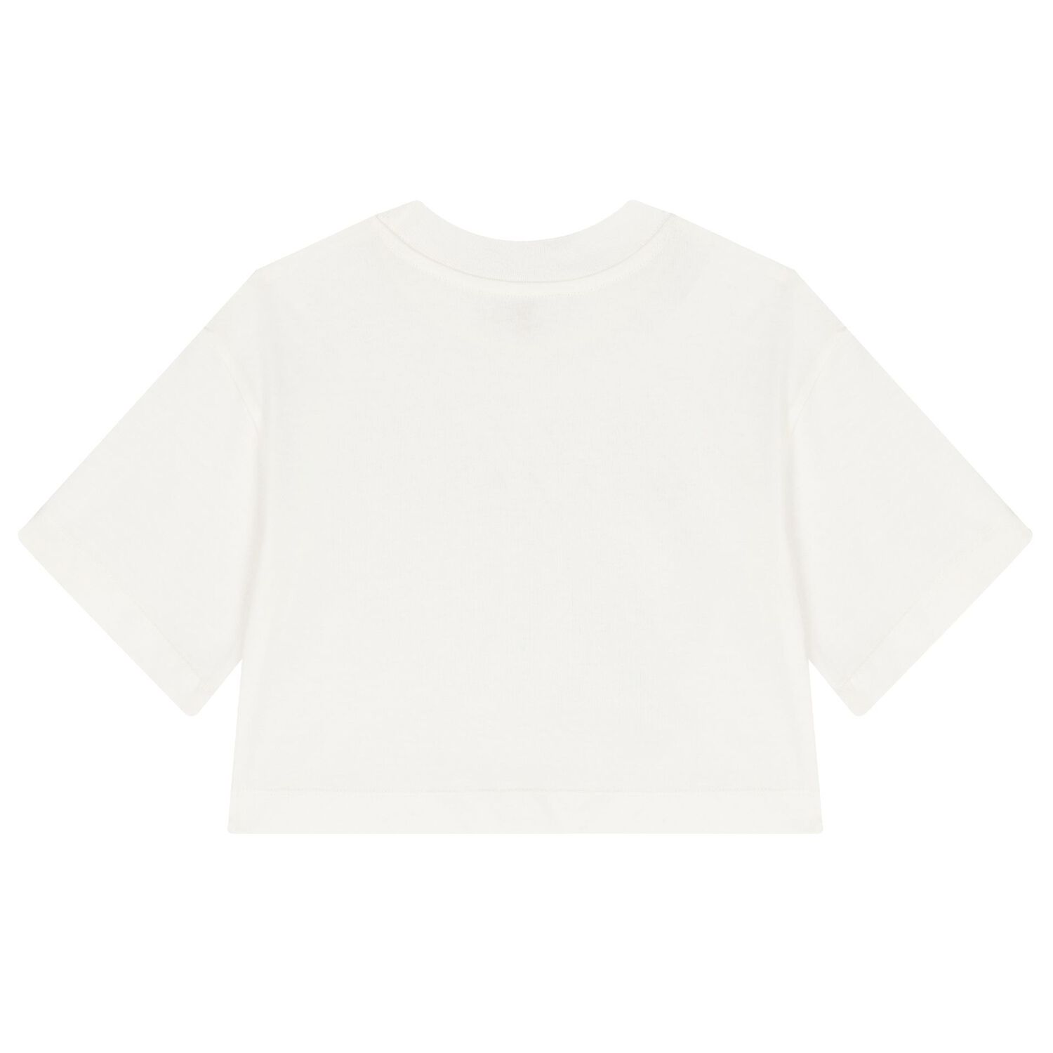 Girls Ivory Logo T-Shirt, 1, hi-res image number null
