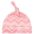 Baby Girls Pink Zig Zag Babygrow Set , 1, hi-res