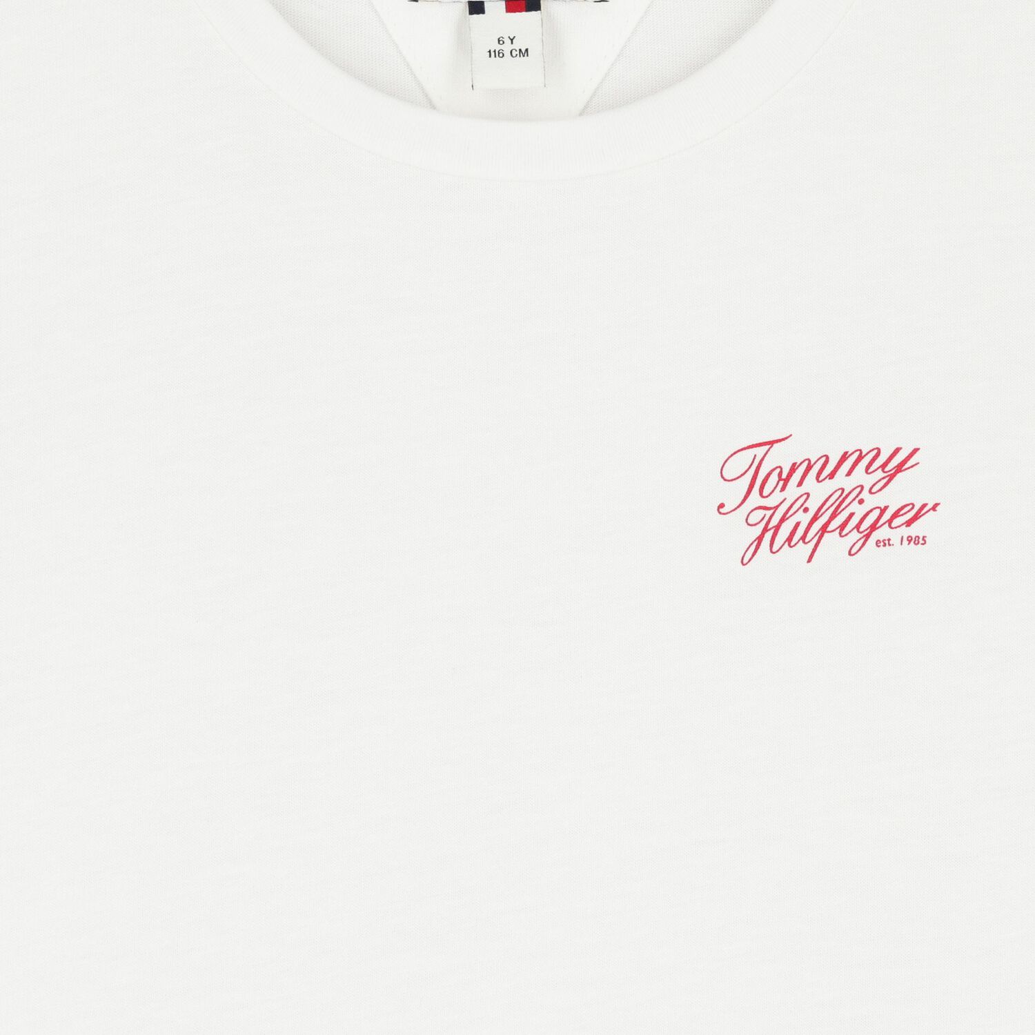 Girls White Logo T-Shirt, 2, hi-res