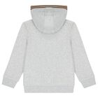 Boys Grey Logo Tracksuit, 3, hi-res