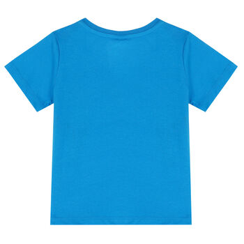 Younger Boys Blue Birds T-Shirt