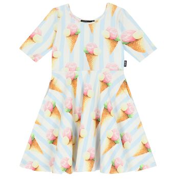 Girls Multi-Coloured Ice Cream Dress