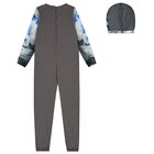 Boys Astronaut Skeleton Halloween Costume, 1, hi-res