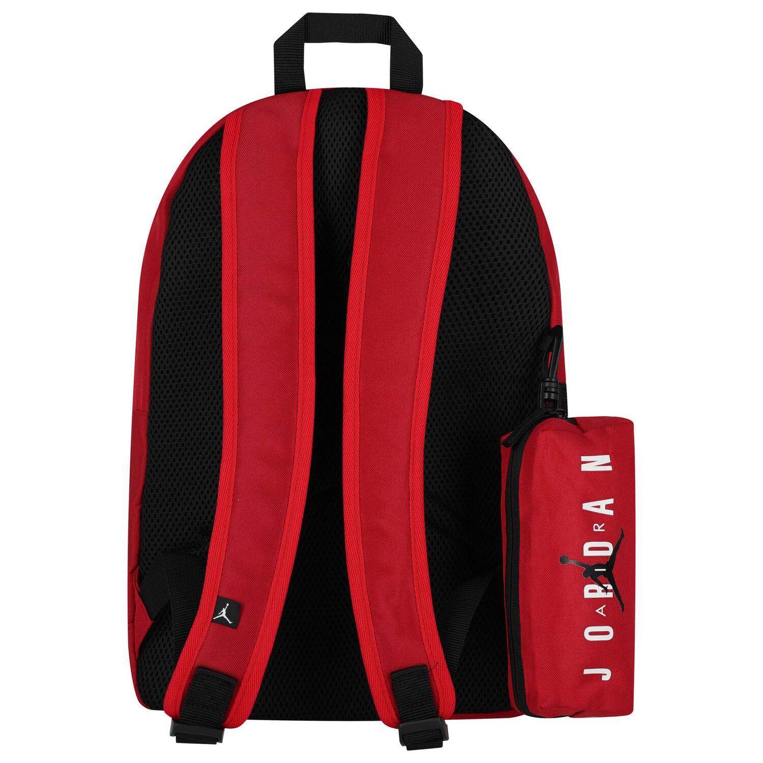 Red & Black Jordan Logo Backpack, 2, hi-res
