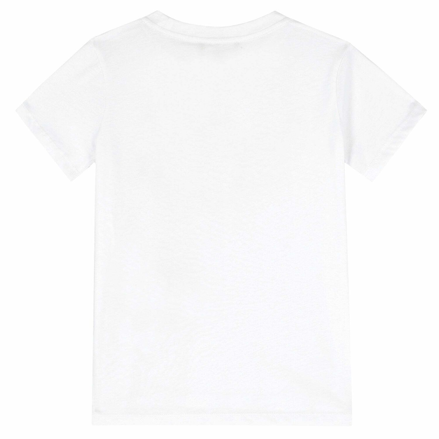 Boys White Logo T-Shirt, 2, hi-res image number null