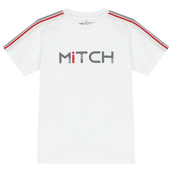 Boys White Logo T-Shirt