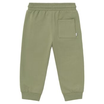 Younger Boys Green Joggers