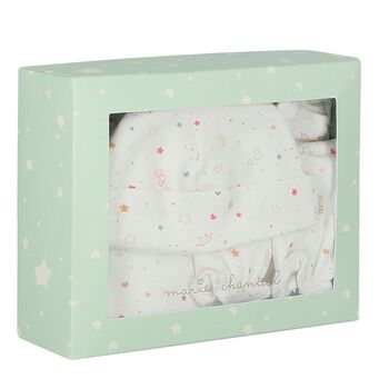 Baby Girls White Star & Crown 5 Piece Gift Set