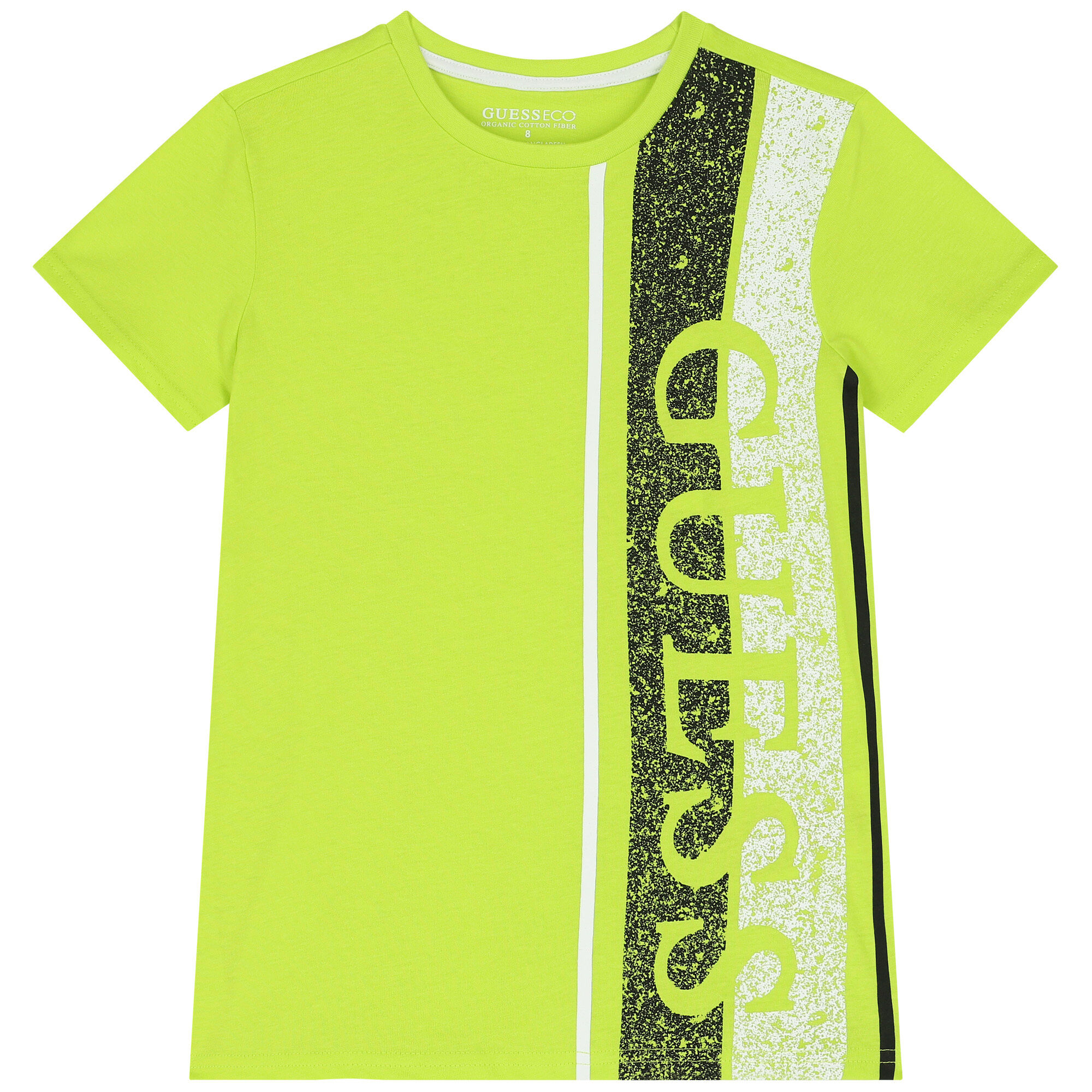 Guess Boys Green Logo T Shirt Junior Couture USA