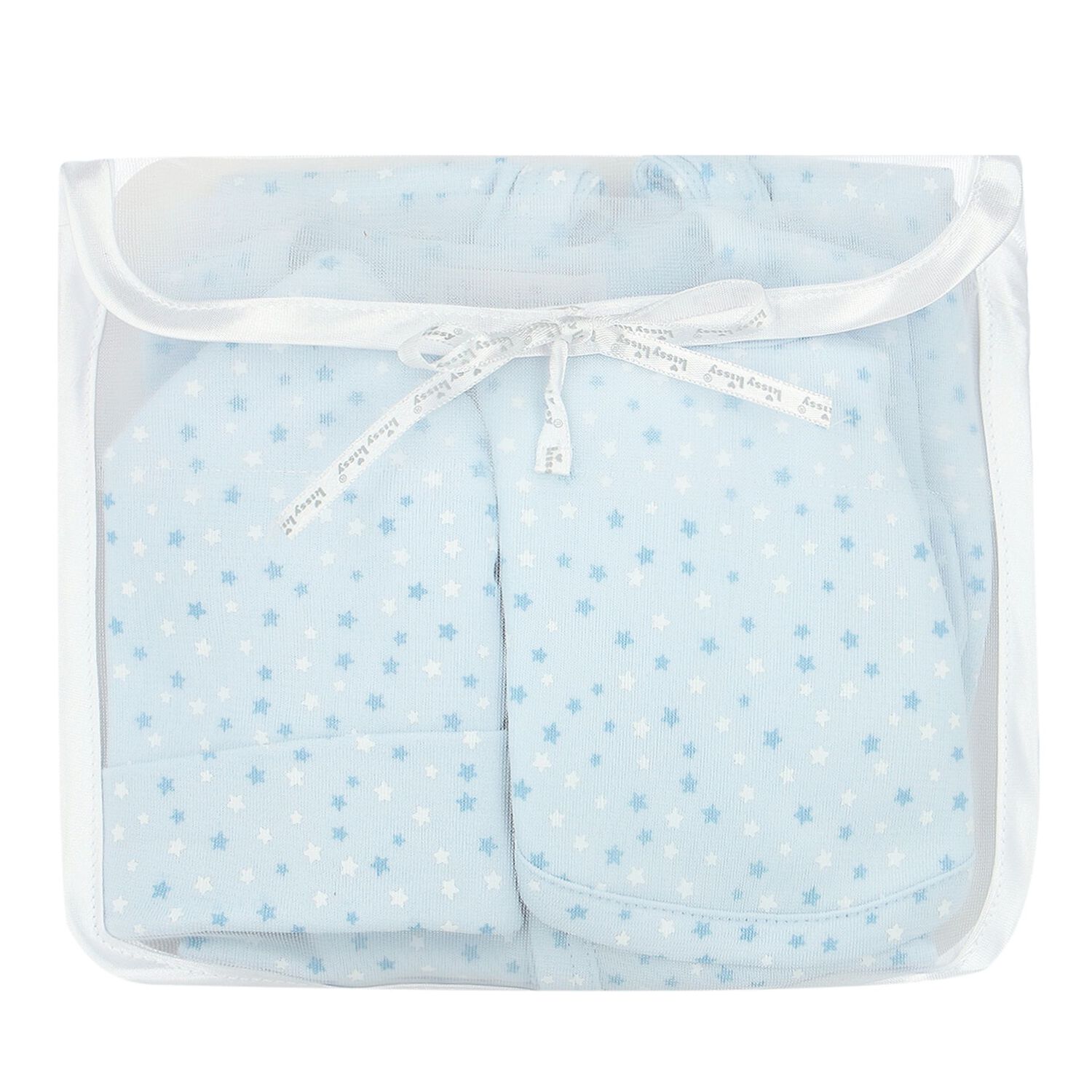Baby Boys Blue Star Babygrow Gift Set, 1, hi-res image number null