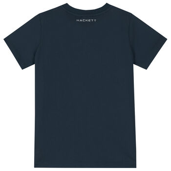 Boys Navy Logo T-Shirt