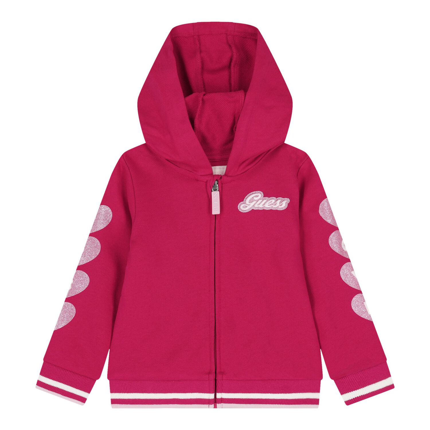 Baby Girls Pink Logo Tracksuit, 1, hi-res