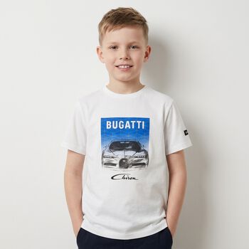 Boys White Logo T-Shirt