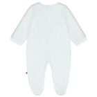 طقم هديه افرول و قبعه ومريله بالشعار للاولاد باللون الازرق والذهبي , 1, hi-res