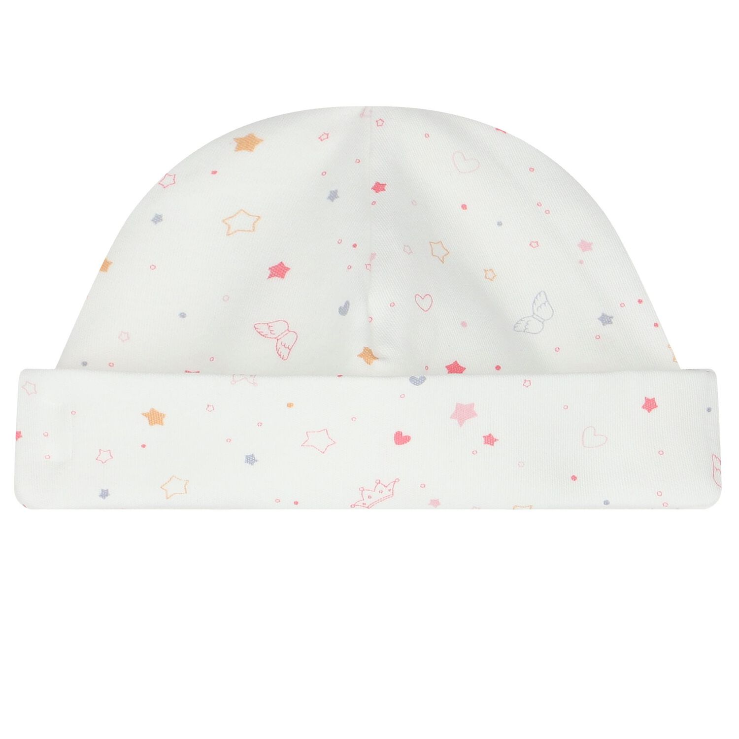 Baby Girls White Star & Crown 5 Piece Gift Set, 1, hi-res image number null