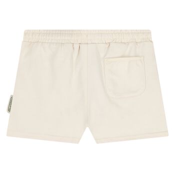 Younger Boys Ivory Vehicle Shorts