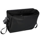 Black Logo Baby Changing Bag, 1, hi-res