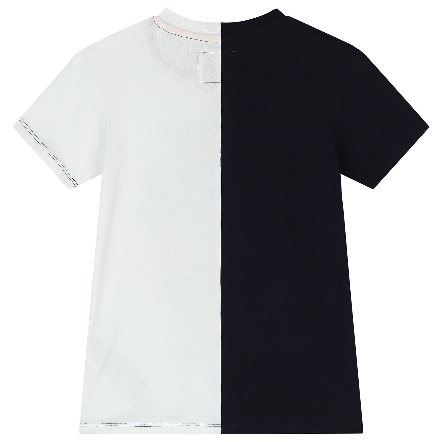 تيشيرت أولاد بطبعة تيدى باللون الابيض والكحلى, 1, hi-res