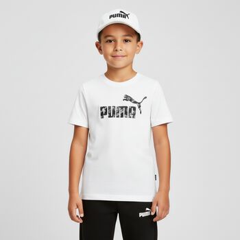 Boys White Logo T-Shirt