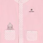 Baby Girls Pink Teddy Bear Logo Babygrow, 3, hi-res