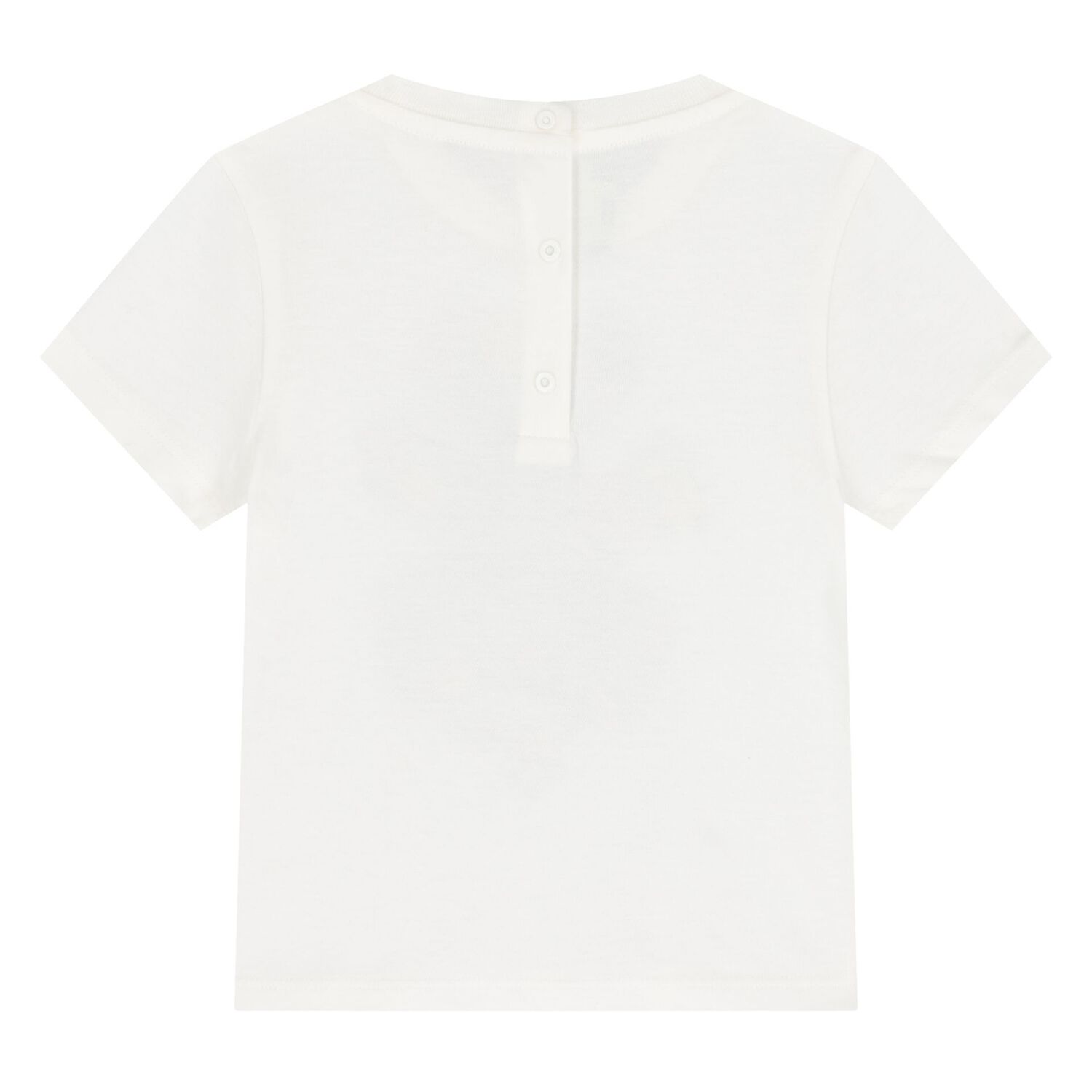 Younger Boys Ivory Teddy Bear T-Shirt, 1, hi-res image number null