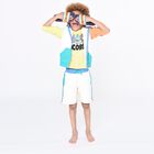 تيشيرت بالشعار باللون الأصفر للأولاد, 2, hi-res