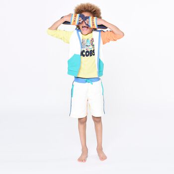 Boys Yellow Logo T-Shirt