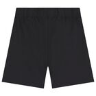 Black Logo Softskin Shorts, 2, hi-res