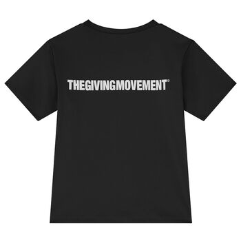 تي شيرت سوفتسكين بالشعار باللون الاسود 