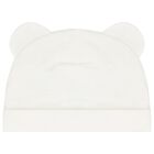 White Teddy Bear Logo Babygrow Gift Set, 1, hi-res