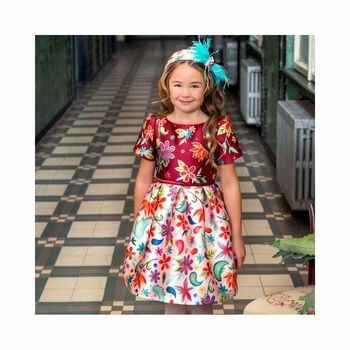 Girls Satin special Occasion Dress