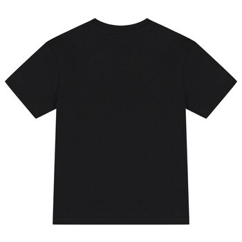 Boys Black Logo T-Shirt