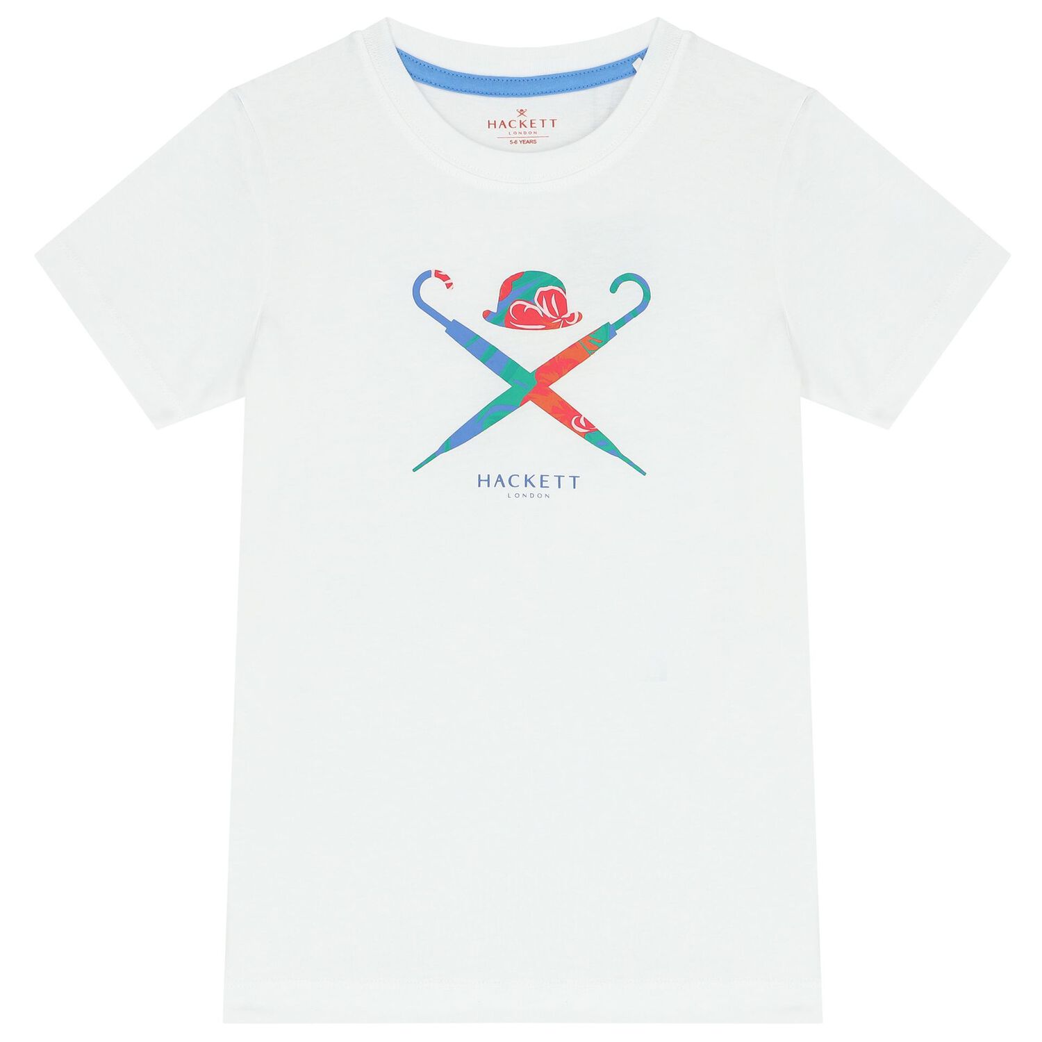 Boys White Logo T-Shirt, 1, hi-res image number null