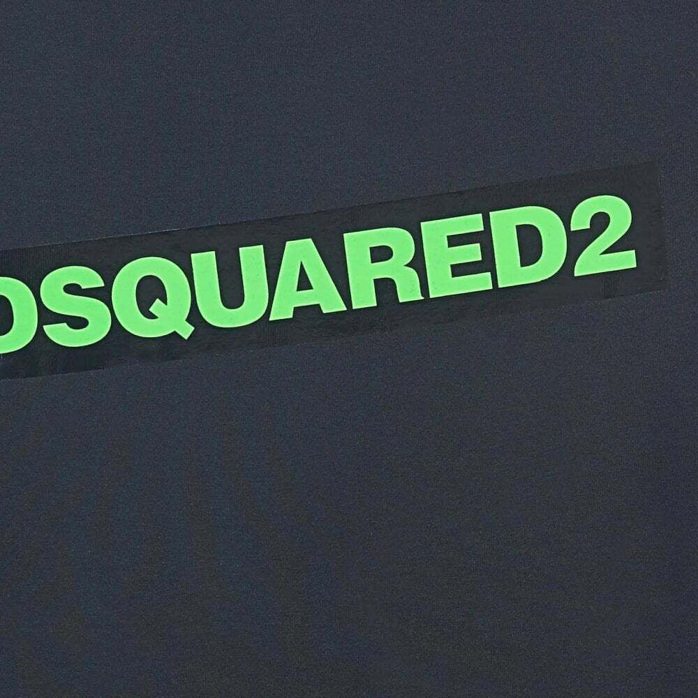 Black and green dsquared t clearance shirt